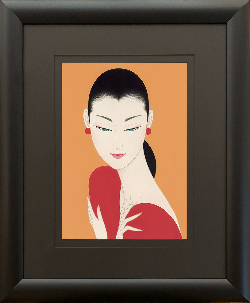 鶴田一郎 ディステネーション オレンジ Grace of orange | 鶴田一郎アートストア ICHIRO TSURUTA